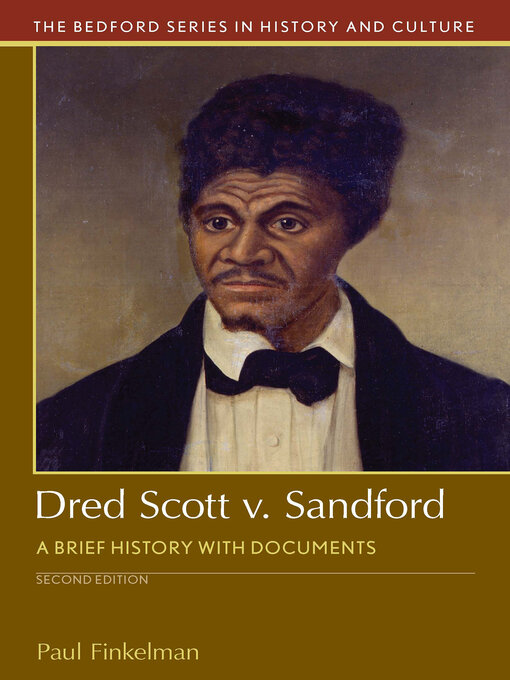Title details for Dred Scott v. Sandford by Paul Finkelman - Wait list